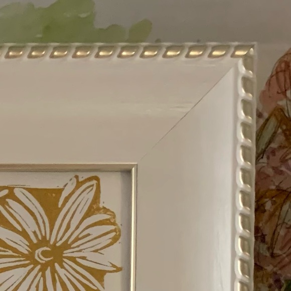 ART- Original framed block print Lino block print - Picture 5 of 6